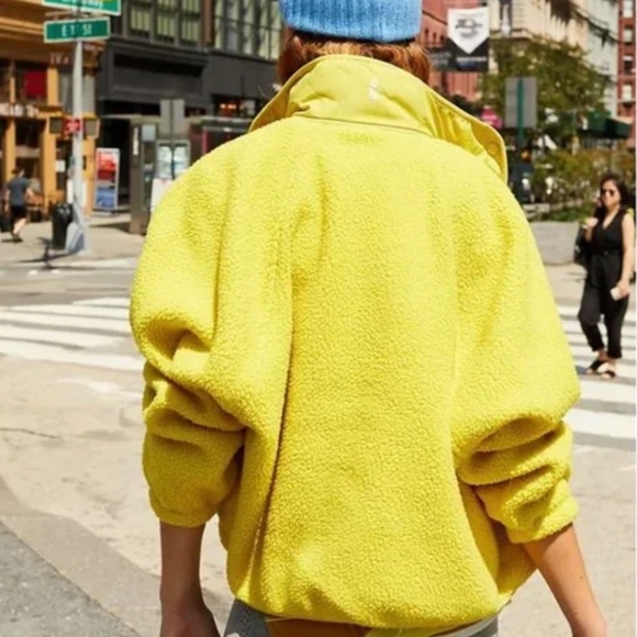 Free People Movement Hit the Slopes Jacket in Pineapple Punch size small - Picture 2 of 2